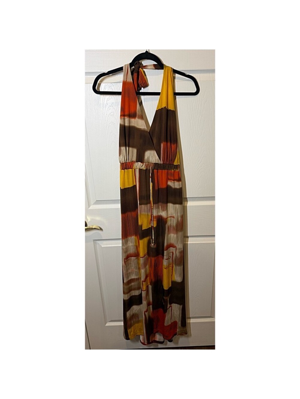 Plus Size Halter Maxi Dress